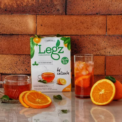 Té Legz sabor a naranja